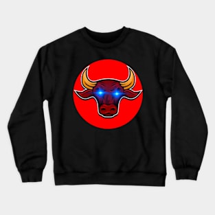 bull head Crewneck Sweatshirt